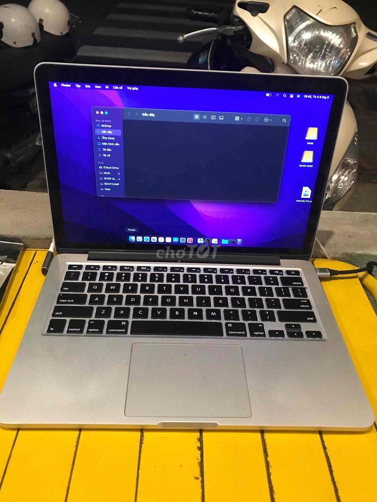 Apple MacBook Pro 2015-13" Cpu i7 ram16gb ssd512gb. Mua bán Laptop tại Thành phố Thủ Đức Tp Hồ Chí Minh được đăng bởi Táo Ta hình 1