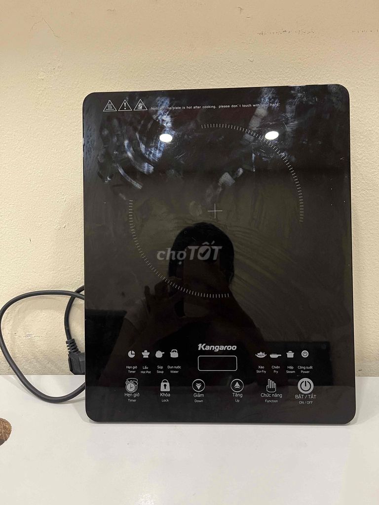Bếp điện từ Kangaroo 2000W. Mua bán Bếp, lò, đồ điện nhà bếp tại Quận 8 Tp Hồ Chí Minh được đăng bởi Uyên hình 1