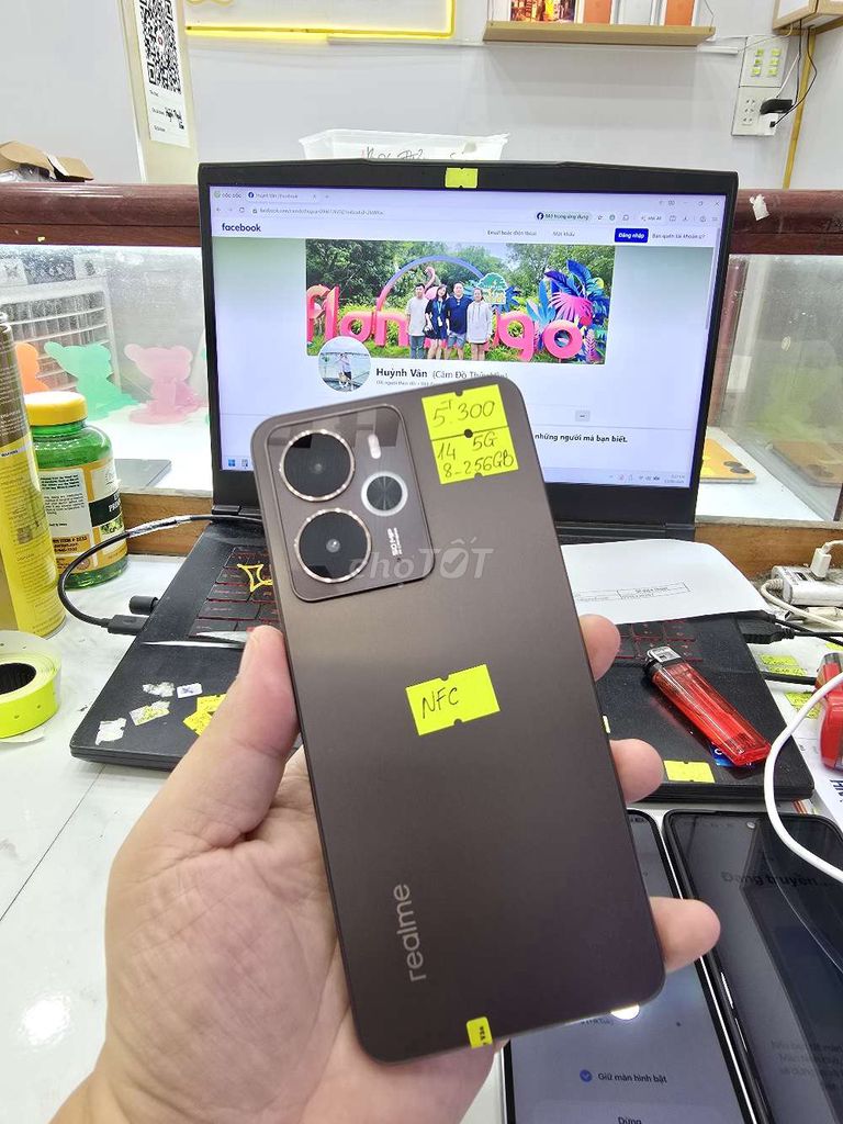 Realme 14 5G 8GB/256GB. Mua bán Điện thoại tại Thành phố Long Xuyên An Giang được đăng bởi Facebook Cầm Đồ Thúy Vân hình 1