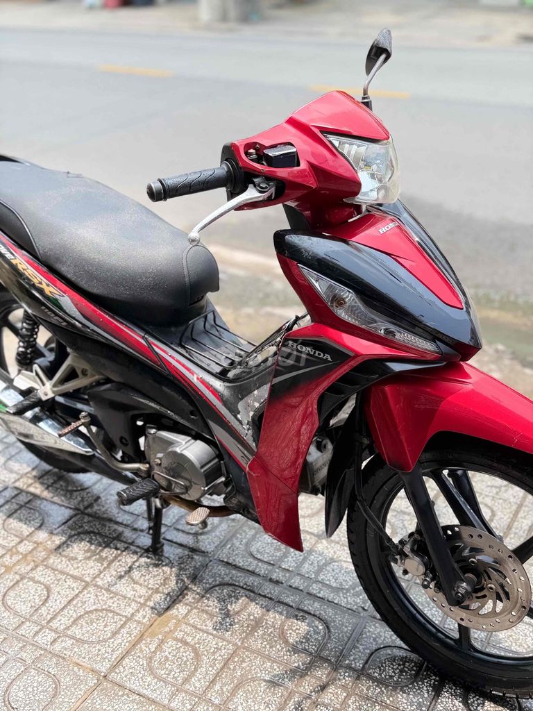 Honda Wave RSX 2018 Красно-черный