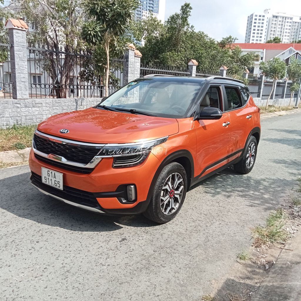 Kia Seltos 2021 Premium 1.4 AT turbo 62000k/h cọp. Mua bán Ô tô tại Thành phố Thủ Dầu Một Bình Dương được đăng bởi TanLe hình 2