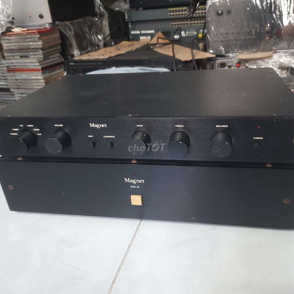 Pre Pow Bộ khuếch đại Magnet PR-5/MA-5 Đen. Mua bán Tivi, Âm thanh tại Quận 6 Tp Hồ Chí Minh được đăng bởi Nguyen hình 1