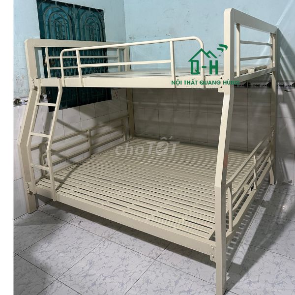 GIƯỜNG TẦNG SẮT HỘP CAO CẤP GIAO NHANH -- GIƯỜNG-