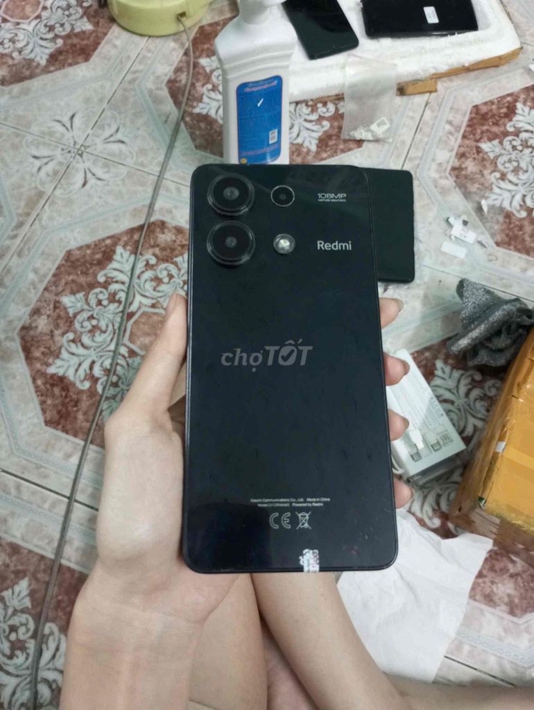Redmi Note 13, r6, 128g, cấu hình tốt. Mua bán Điện thoại tại Thành phố Thủ Dầu Một Bình Dương được đăng bởi Phước Mobile hình 1