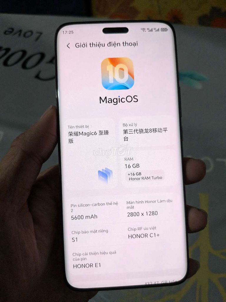 Honor Magic 6 Ultimate 512GB giao lưu. Mua bán Điện thoại tại Thành phố Biên Hòa Đồng Nai được đăng bởi Long Huynh hình 1