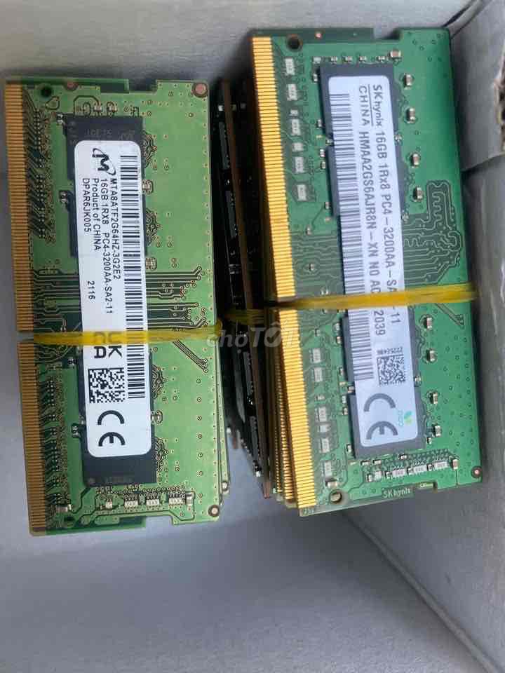 Ram Laptop hàng zin 8G 16G 2400/2666/3200mhz