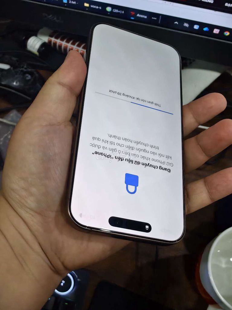 Apple iPhone 15 Pro Max Xám Đã sử dụng 95%. Mua bán Điện thoại tại Quận Hoàng Mai Hà Nội được đăng bởi Hoang Ha hình 1