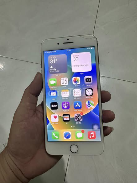 Apple iPhone 8 Plus 64GB Vàng. Mua bán Điện thoại tại Huyện Bình Chánh Tp Hồ Chí Minh được đăng bởi Hội Đồ Điện Tử hình 1