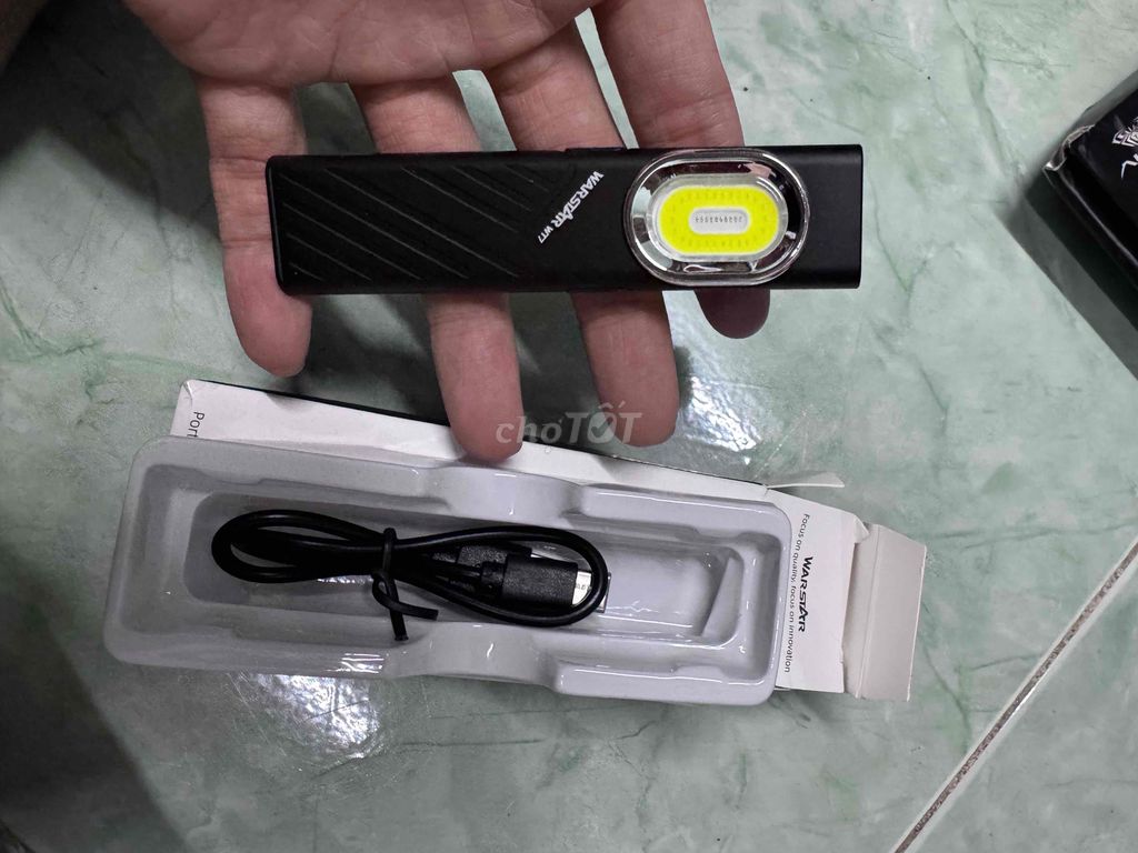 Đèn pin Warstar W T7 Đen. Mua bán Đèn tại Quận Cẩm Lệ Đà Nẵng được đăng bởi Thành Phạm hình 1