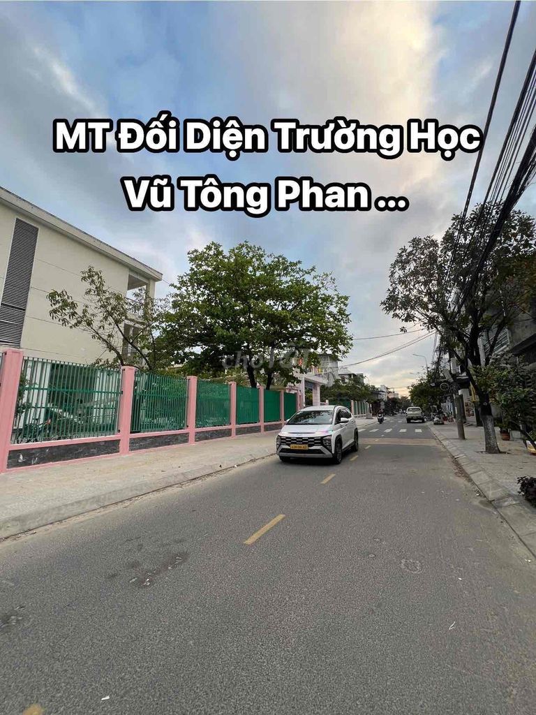 Mặt Tiền 5m5 Đối diện trường học ... 47Tr/m2