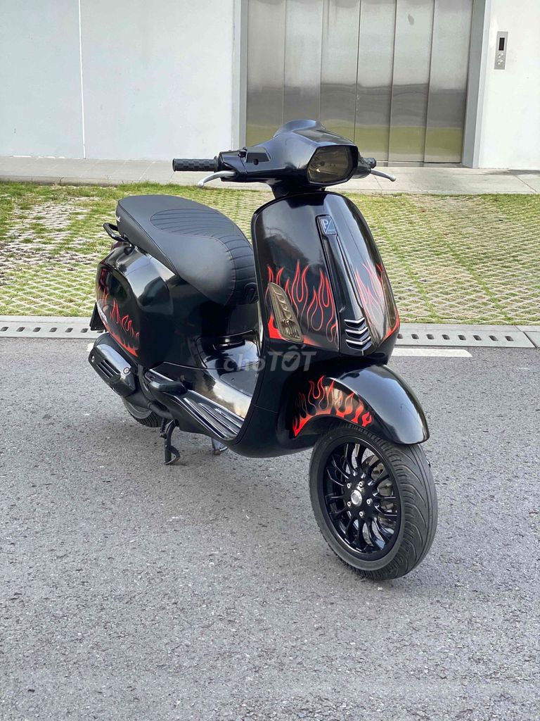 Vespa Sprint Mix Style Justin Bieber đen bóng. Mua bán Xe máy tại Quận Gò Vấp Tp Hồ Chí Minh được đăng bởi Cửa hàng xe máy văn phúc hình 2