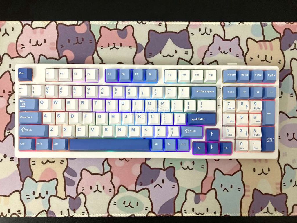 [MỚI]Bàn phím cơ Lenovo Aurora GK10 98 - 3 Mode. Mua bán Phụ kiện (Màn hình, Chuột...) tại Quận Bình Thuỷ Cần Thơ được đăng bởi Bàn Phím Kơ hình 1