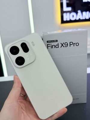 OPPO FIND X9 PRO-BẢN 12/256G-MÀU WHITE-FULLBOX
