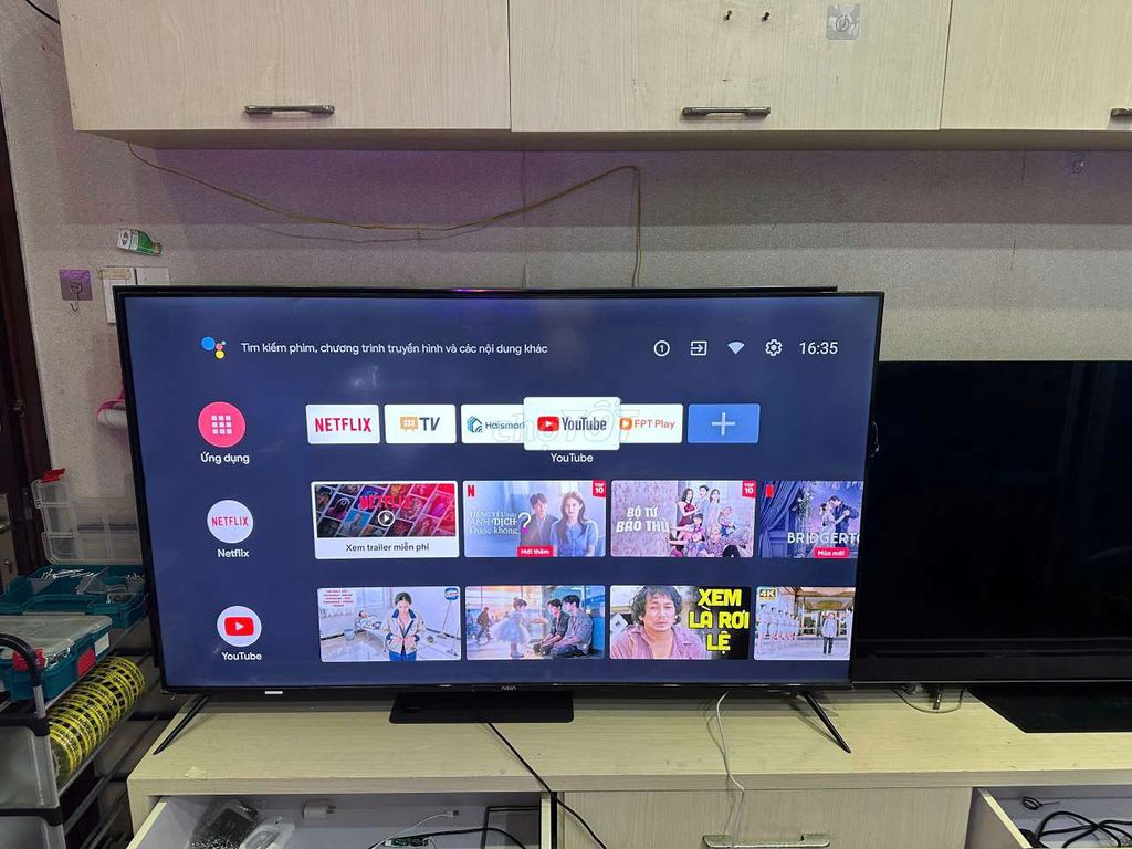 Smart Tivi 65 inch đời 2022 màn 4K remote nói. Mua bán Tivi, Âm thanh tại Quận 7 Tp Hồ Chí Minh được đăng bởi Hoàng Long Tivi  hình 1