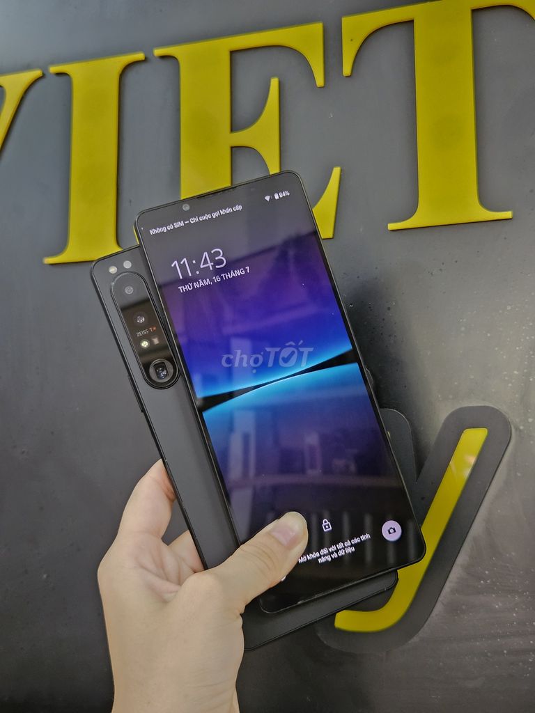 Sony Xperia 1 IV 256GB Đen. Mua bán Điện thoại tại Quận Thanh Khê Đà Nẵng được đăng bởi Vietphones Store 16 Kỳ Đồng hình 1