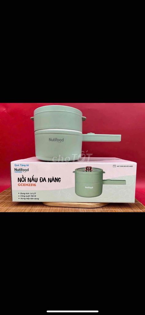 Sale 50% nồi lẩu điện đa năng mini mới 100%