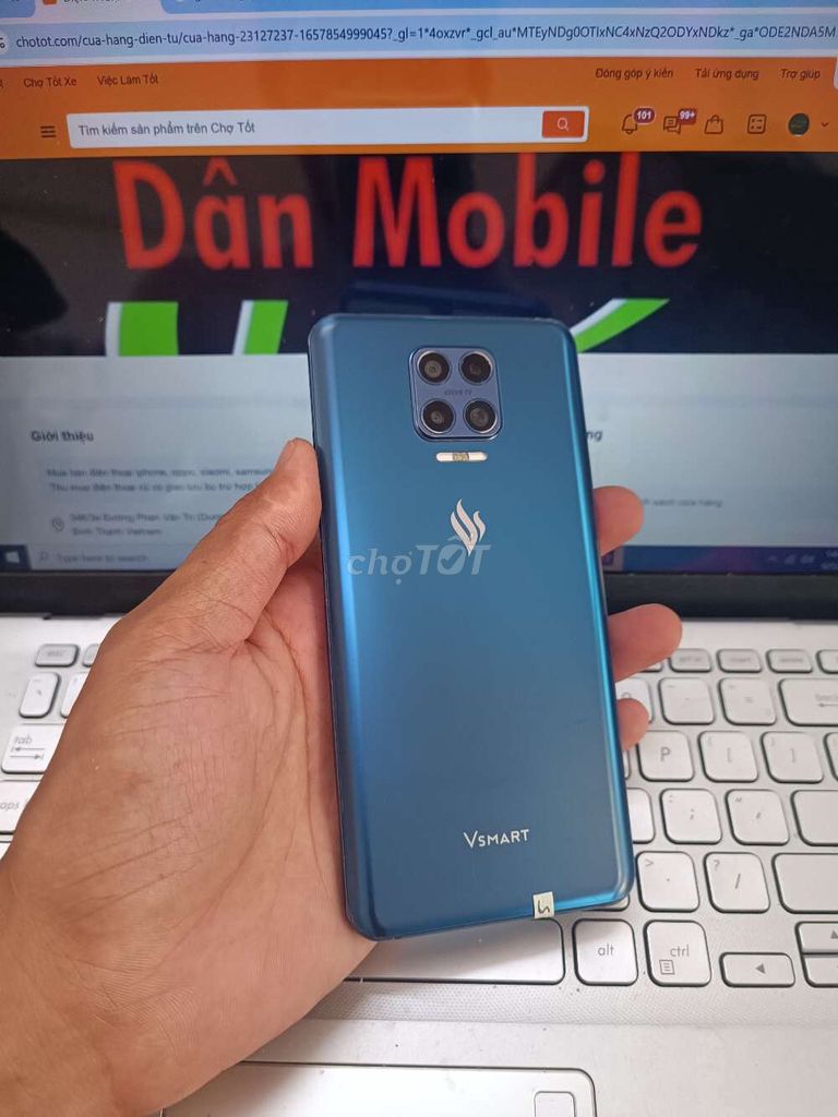 VSMART ARIS 8GB.128GB PIN 4000 SNAP 730 FULL CN. Mua bán Điện thoại tại Quận Bình Thạnh Tp Hồ Chí Minh được đăng bởi Dân Mobile hình 1