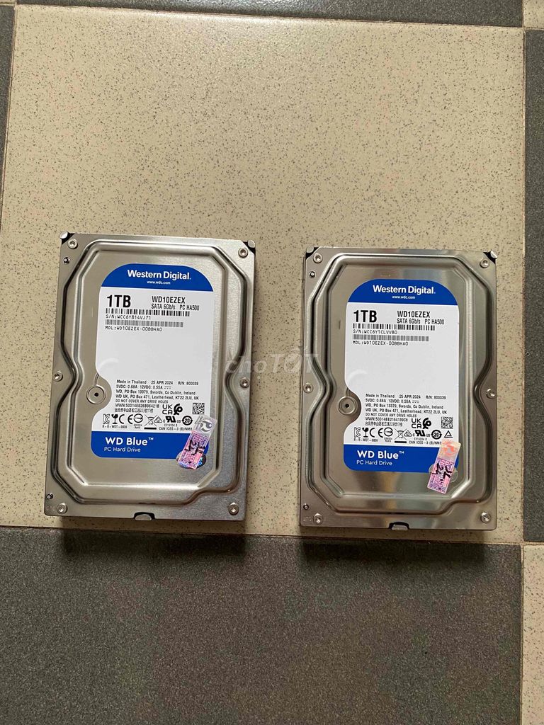 Hdd wb blue 1T còn bảo hành hãng 5/26