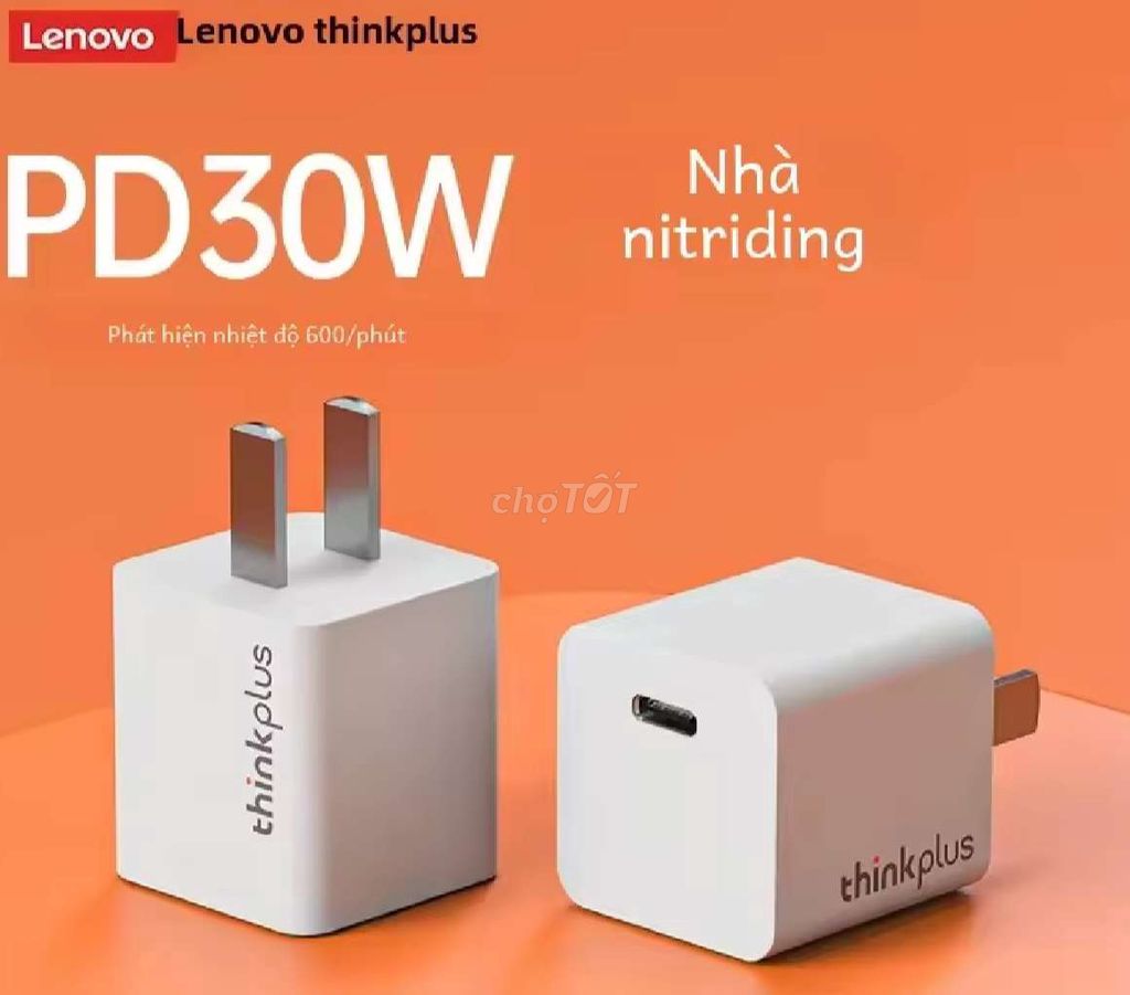 Sạc 30w Lenovo kèm cáp hãng