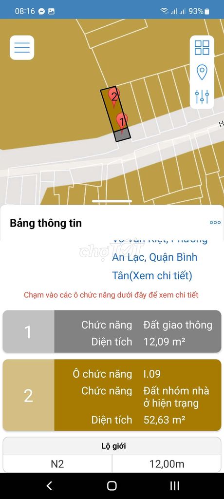 BÁN NHÀ 1/ HẺM 1 TRỤC AN DƯƠNG VƯƠNG GIÁP Q.6 , SHR - 65M2 NHỈNH 3TỶ