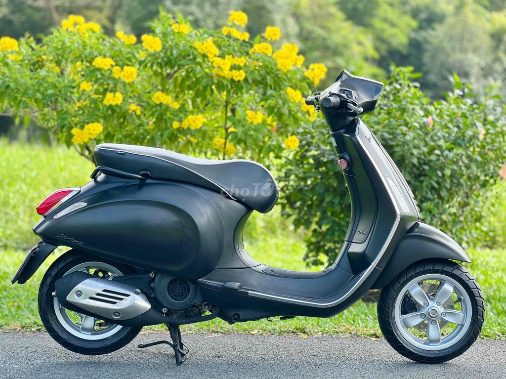 ✅✅VESPA 125cc. Đen Nhám Sposty Fux Baga Tuyệt Đẹp. Mua bán Xe máy tại Quận Gò Vấp Tp Hồ Chí Minh được đăng bởi VESPA ĐỨC NGUYỄN  hình 9