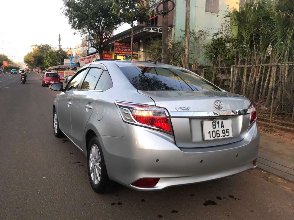 Toyota Vios E 2015 Số sàn gốc gia lai, một chủ.. Mua bán Ô tô tại Thành phố Pleiku Gia Lai được đăng bởi A chung hình 3