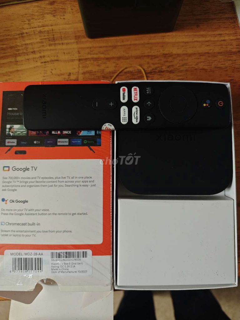 TV Box Xiaomi TV Box S (2nd Gen). Mua bán Tivi, Âm thanh tại Thành phố Yên Bái Yên Bái được đăng bởi Nguyễn Vũ hình 1