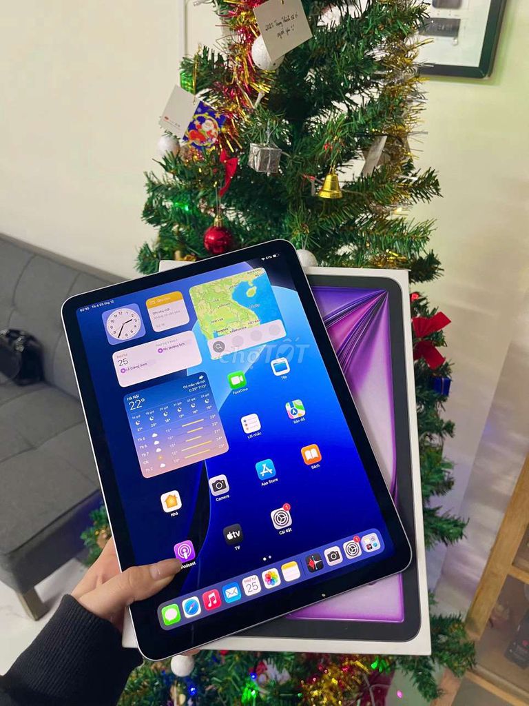 iPad Air 6 m2 11inch 128GB wifi màu tím 99% VN