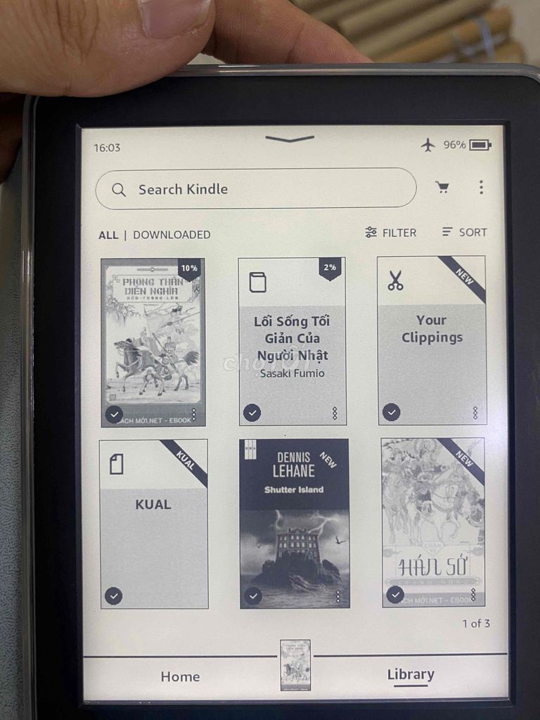 Kindle Basic 10th 4GB Đen 98%. Mua bán Máy tính bảng tại Quận Bình Tân Tp Hồ Chí Minh được đăng bởi Quốc hình 1