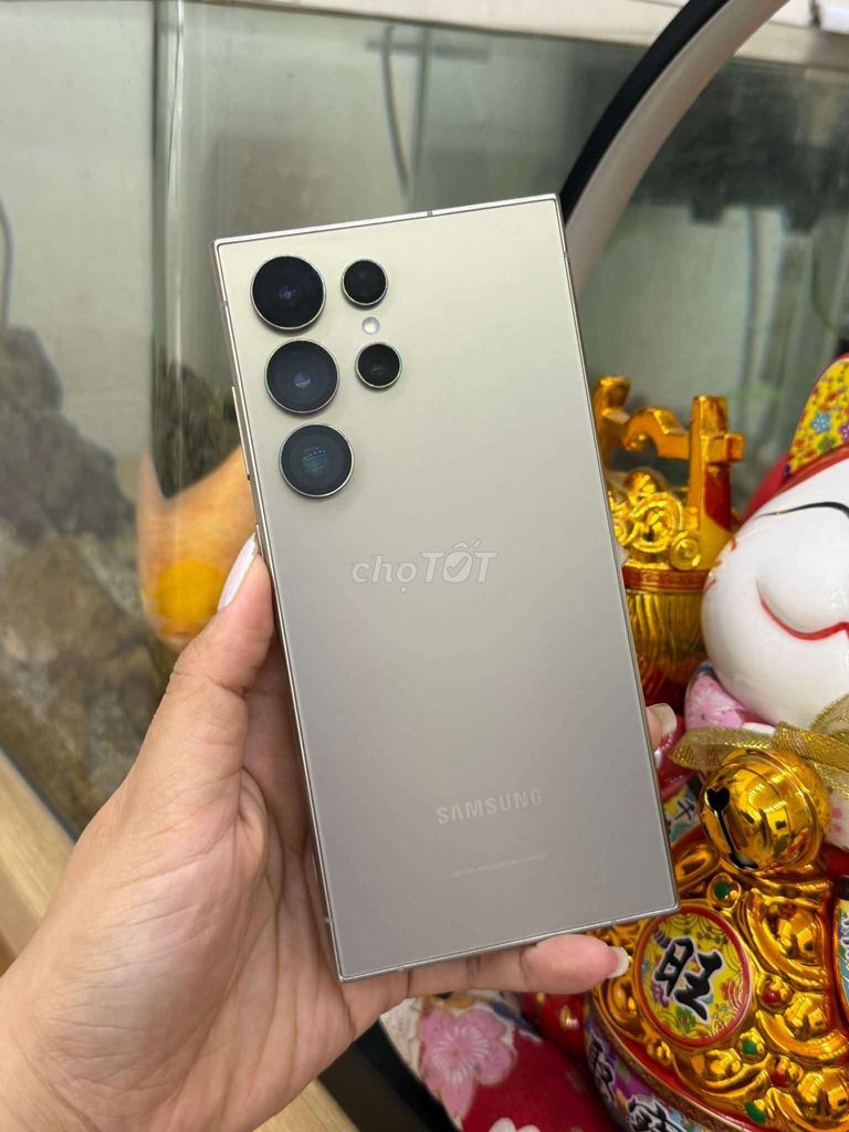 Samsung S24Ultra màu Gold zin đẹp. Mua bán Điện thoại tại Quận Bình Tân Tp Hồ Chí Minh được đăng bởi Ngọc Tài Moile hình 1