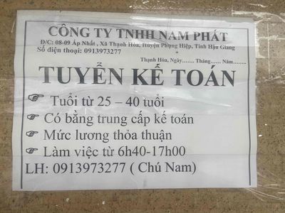 Cty TNHH Nam Phát