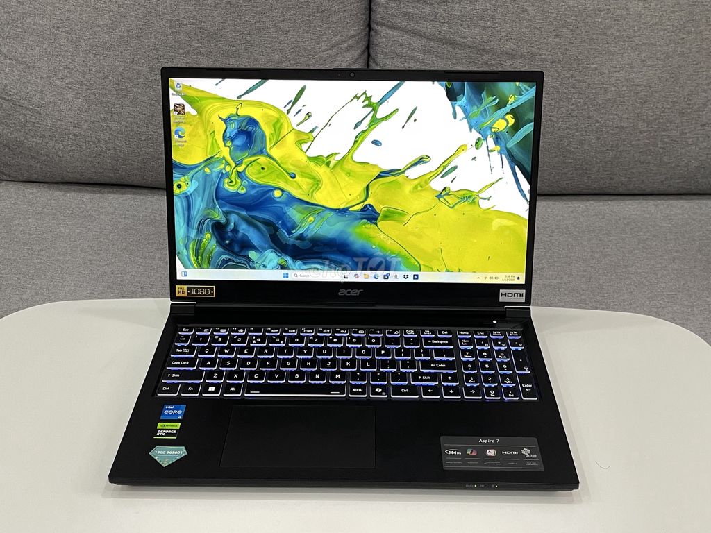 Acer Aspire 7 i5-12450H 3050 6gb 144Hz BH 2027. Mua bán Laptop tại Quận 5 Tp Hồ Chí Minh được đăng bởi Tâm Thành Laptop hình 1