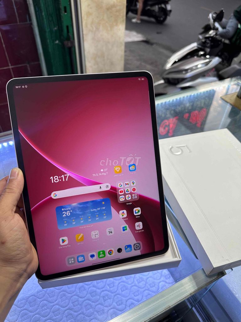 Oppo Pad 5 Matte Display 8GB/256GB Hồng. Mua bán Máy tính bảng tại Quận 10 Tp Hồ Chí Minh được đăng bởi Khánh Liêm hình 1