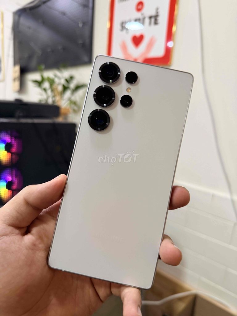 Samsung Galaxy S25 Ultra 12GB/256GB Trắng. Mua bán Điện thoại tại Quận Bình Thạnh Tp Hồ Chí Minh được đăng bởi Đạt Mobi hình 1