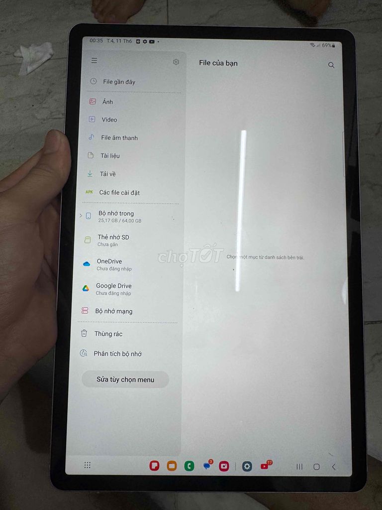 cần bán sam sung tab s7 fe  máy ngoại hình 99%. Mua bán Máy tính bảng tại Quận 10 Tp Hồ Chí Minh được đăng bởi Huỳnh Hển hình 5