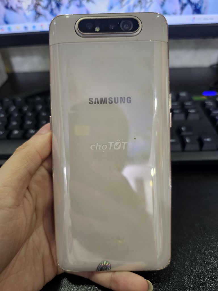 Samsung Galaxy A80 Vàng hồng 8/128. Mua bán Điện thoại tại Quận Gò Vấp Tp Hồ Chí Minh được đăng bởi Android Gò Vấp hình 1
