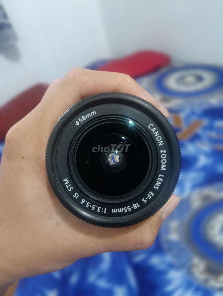 Ống kính Canon 18-55 STM Đen Đã sử dụng. Mua bán Máy ảnh, Máy quay tại Huyện Vĩnh Lợi Bạc Liêu được đăng bởi Minh Vương  hình 1