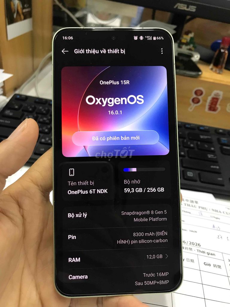 OnePlus 6T  12GB/256GB Xanh lá. Mua bán Điện thoại tại Huyện Trảng Bom Đồng Nai được đăng bởi NDK hình 1