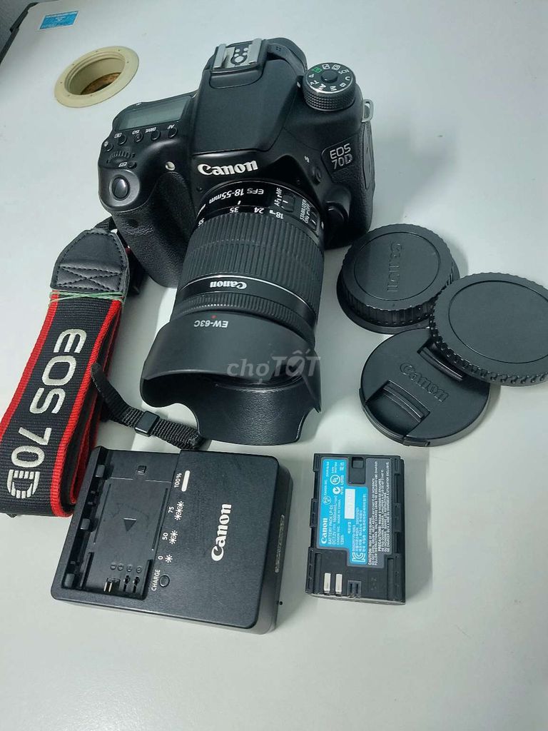 Canon EOS 70D& Lens 18-55 STM 15k shots newlike.. Mua bán Máy ảnh, Máy quay tại Quận Lê Chân Hải Phòng được đăng bởi MAYANHVUI hình 1