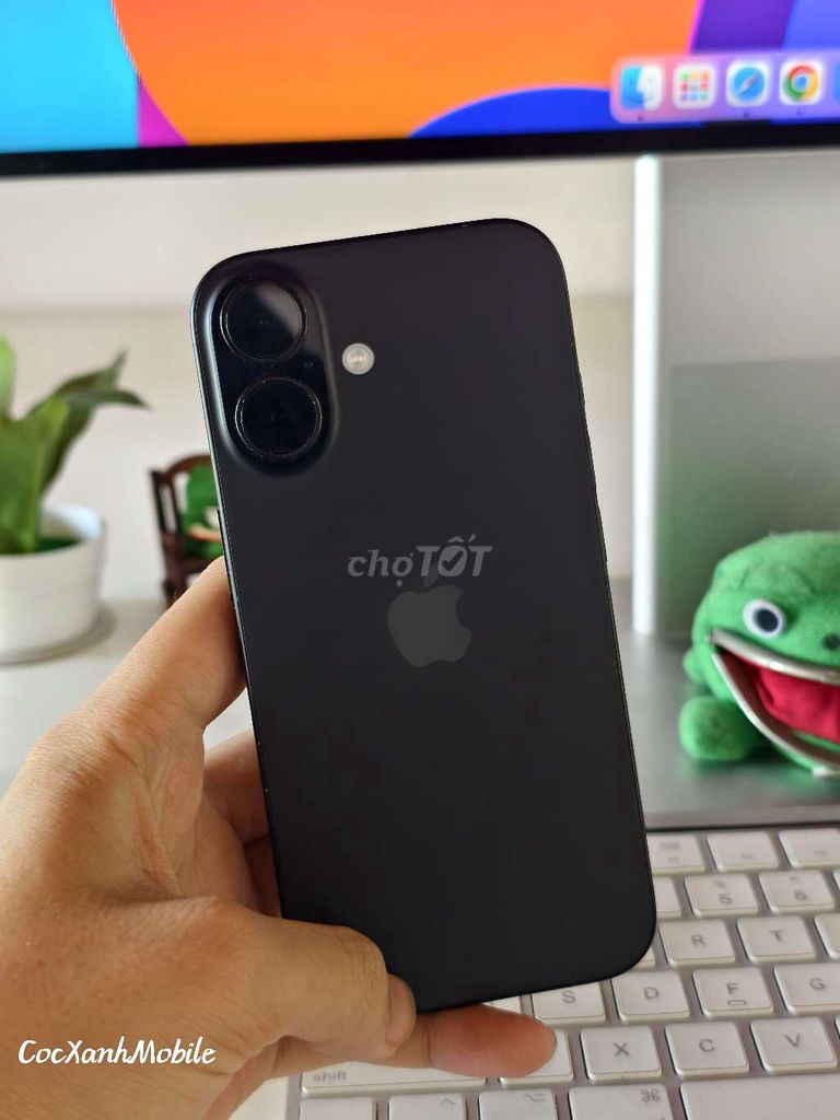 iPhone 16 128GB Đen Quốc Tế 98-99%. Mua bán Điện thoại tại Quận Liên Chiểu Đà Nẵng được đăng bởi Minh Hiệp CócXanhMobile hình 1