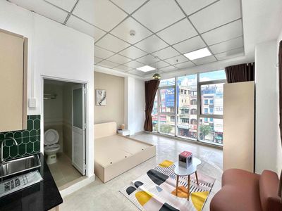 Serviced studio 35 m² · 1 bed · Đường Hồng Bàng