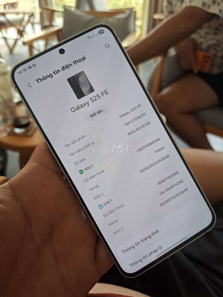 Samsung S25 FE 8GB/128GB Đen. Mua bán Điện thoại tại Huyện Tiên Lãng Hải Phòng được đăng bởi Mờ Rờ Khánh hình 1