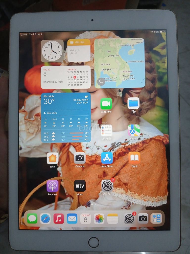 Apple iPad Gen 5 32GB Vàng. Mua bán Máy tính bảng tại Quận Ninh Kiều Cần Thơ được đăng bởi Hội Đồ Điện Tử hình 1