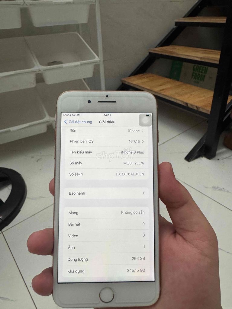iPhone 8 Plus 256GB Vàng. Mua bán Điện thoại tại Quận Sơn Trà Đà Nẵng được đăng bởi Phương Phạm hình 1