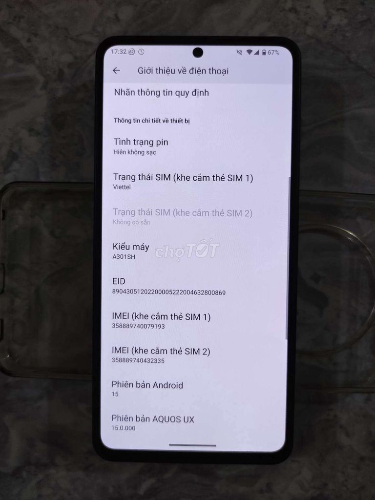 Sharp Aquos R8 Pro 12/256GB Snapdragon 8gen2. Mua bán Điện thoại tại Thành phố Biên Hòa Đồng Nai được đăng bởi Hiếu Nguyễn hình 1