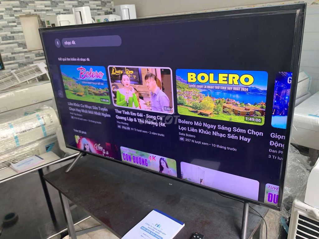 Smart Tivi Samsung 50 inch HDR 4K Giọng Nói(Góp 0%. Mua bán Tivi, Âm thanh tại Quận 4 Tp Hồ Chí Minh được đăng bởi Nguyên Khôi  hình 4