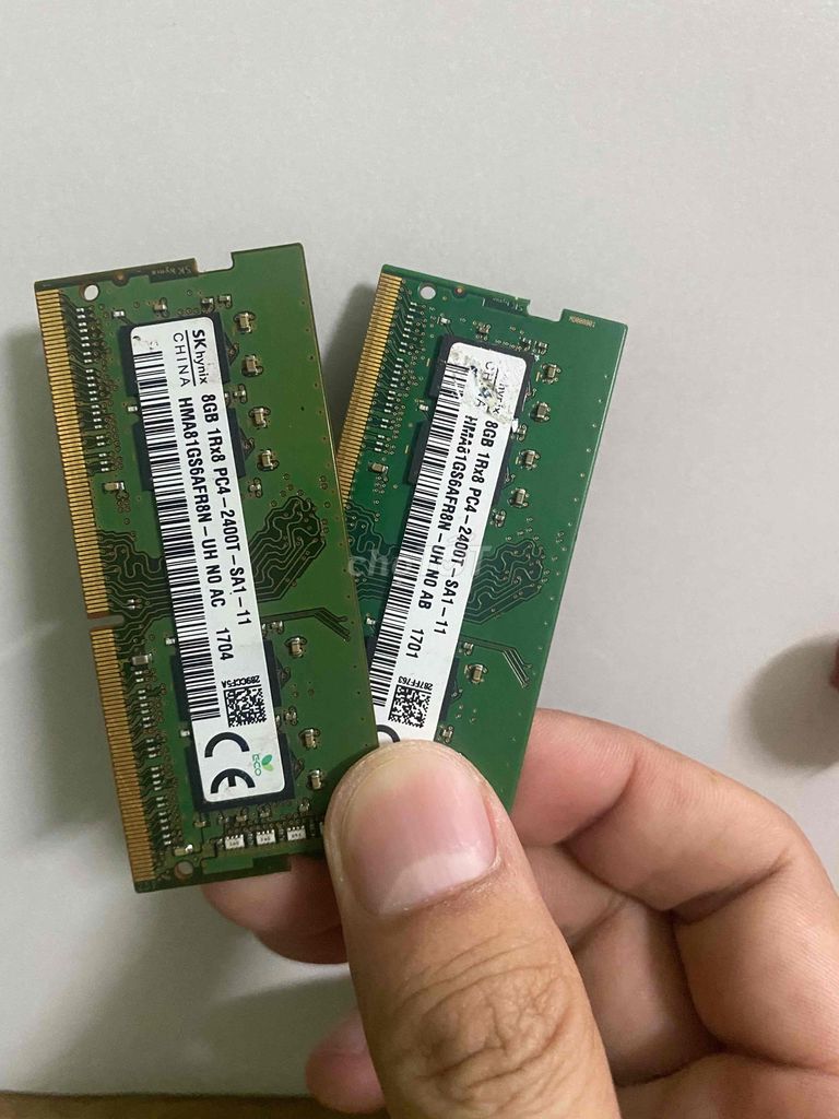 Ram Laptop 8G ddr4 Bus 2400mhz Skhynix usa zin