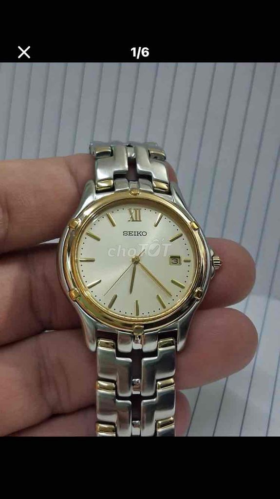 Đồng hồ Seiko 7n32-0100 Nam. Mua bán Đồng hồ tại Huyện Chợ Mới An Giang được đăng bởi Minh Cao hình 1