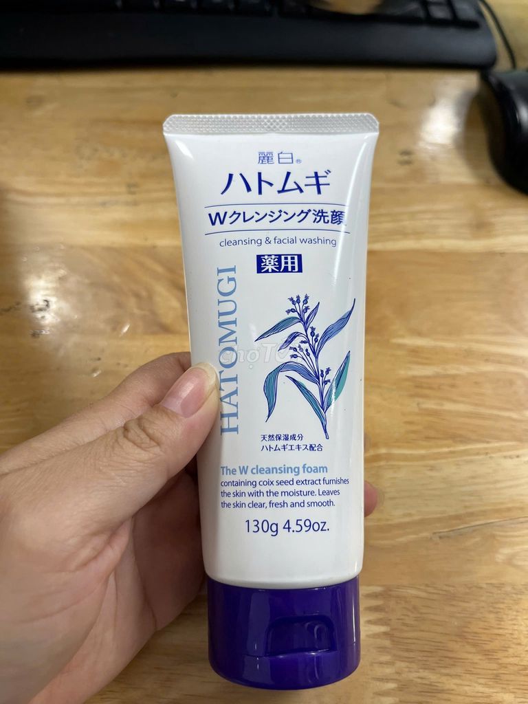 Sữa rửa mặt Hatomugi 130g Nhật Bản. Mua bán Phụ kiện thời trang khác tại Quận Tân Phú Tp Hồ Chí Minh được đăng bởi 2hand luxury hình 1