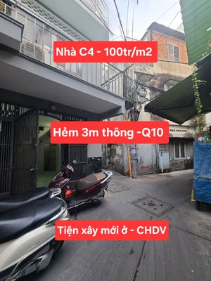 BÁN NHÀ CẤP 4 - 127M2, TIỆN XÂY MỚI -100TR/M2 QUẬN 10. Mua bán nhà ở tại Quận 10 Tp Hồ Chí Minh được đăng bởi Phú Duy Phát